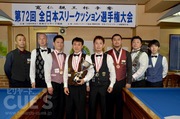 第72回全日本スリークッション選手権大会